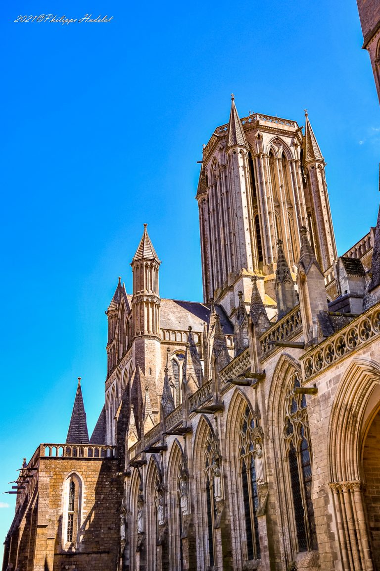 Cathédrale de Coutances - Vue de l'extérieur