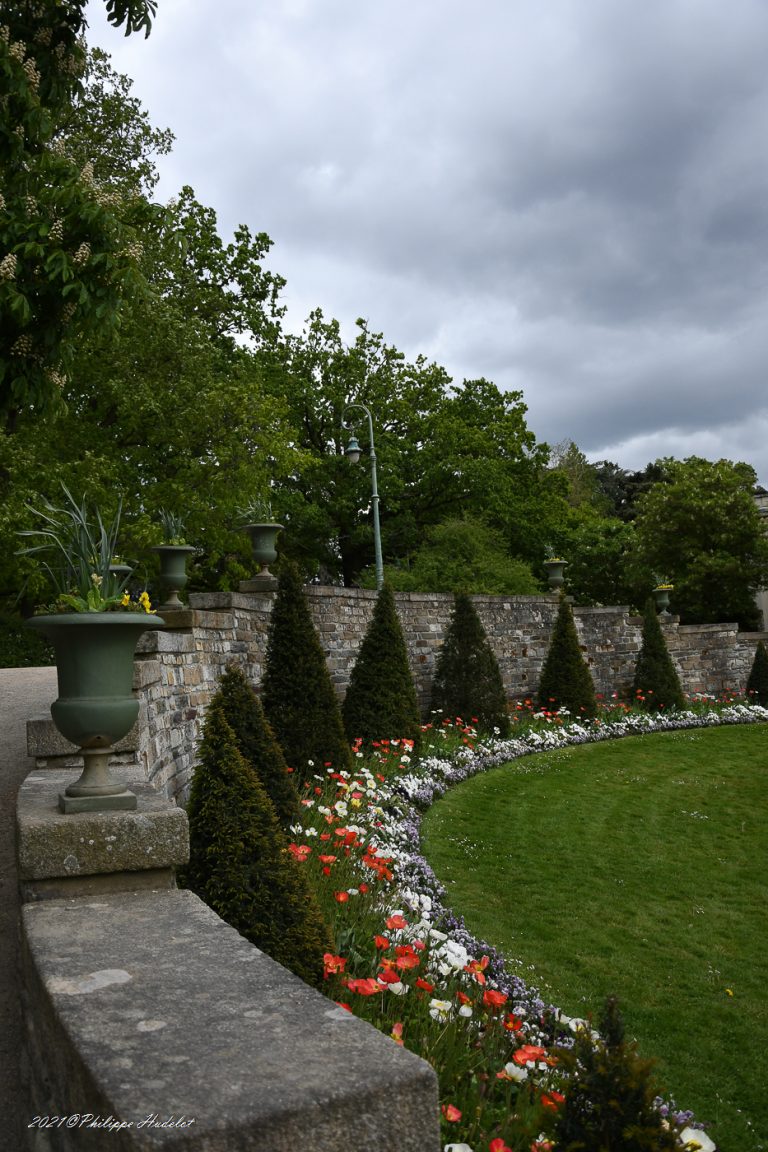 Photos détaillées du parc du Thabor à Rennes.