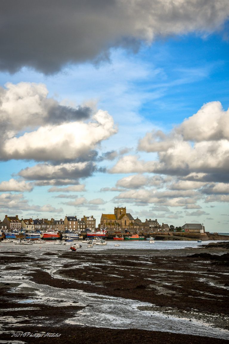 Une vue pittoresque de Barfleur et Cotentin, capturant leur charme authentique et historique.